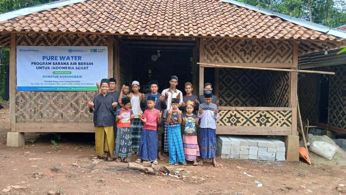 Sedekah Harian Bangun Sumur Amanah dari #OrangBaik